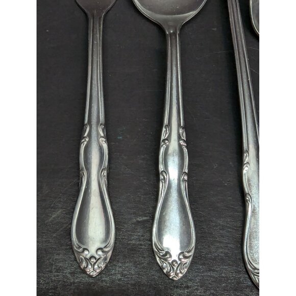Simeon L & George H Rogers Oneida Homestead Pattern Replacement Flatware 5 Pcs - Picture 2 of 8